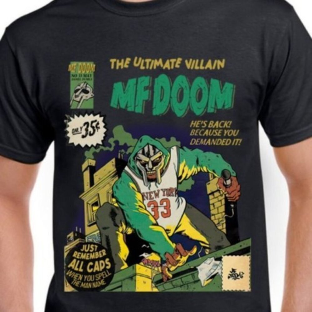 Mf Doom Fans Tshirt Gift For Men Women Unisex Shirt